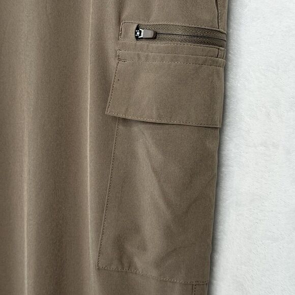 All in Motion Women's Active Cargo Joggers Size Large Beige - Picture 7 of 16